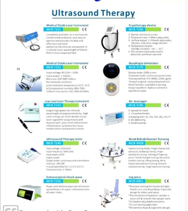 Imported Ultrasound Therapy Machine